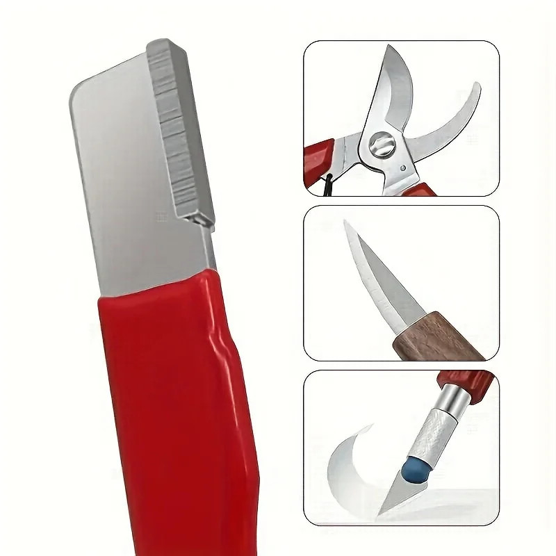 Professional Kitchen Knife Sharpener - Tungsten & Diamond Ceramic Sharpening