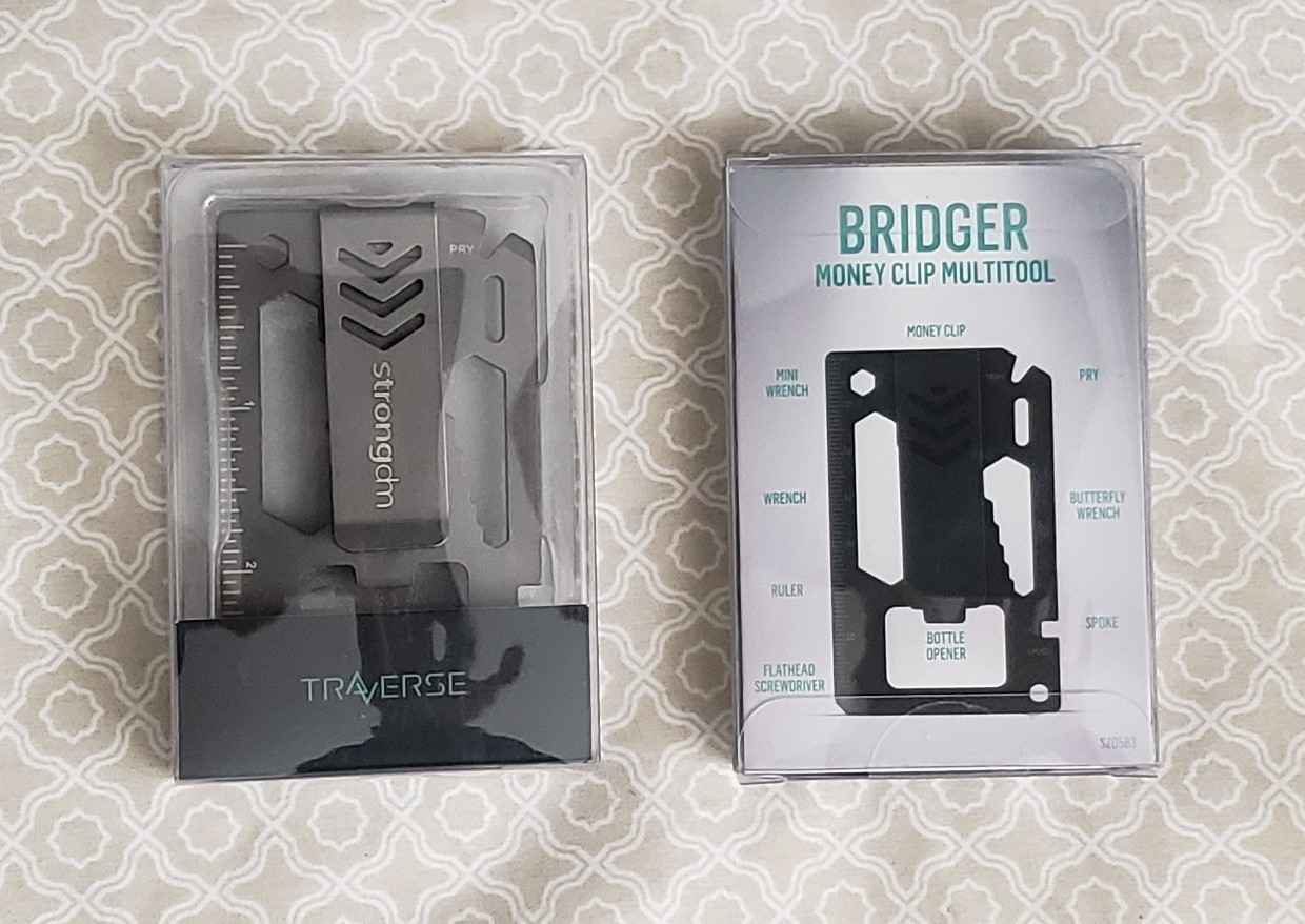 Traverse Bridger Money Clip Multitool New/Sealed