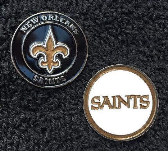 New Orleans Saints Golf Ball Marker New