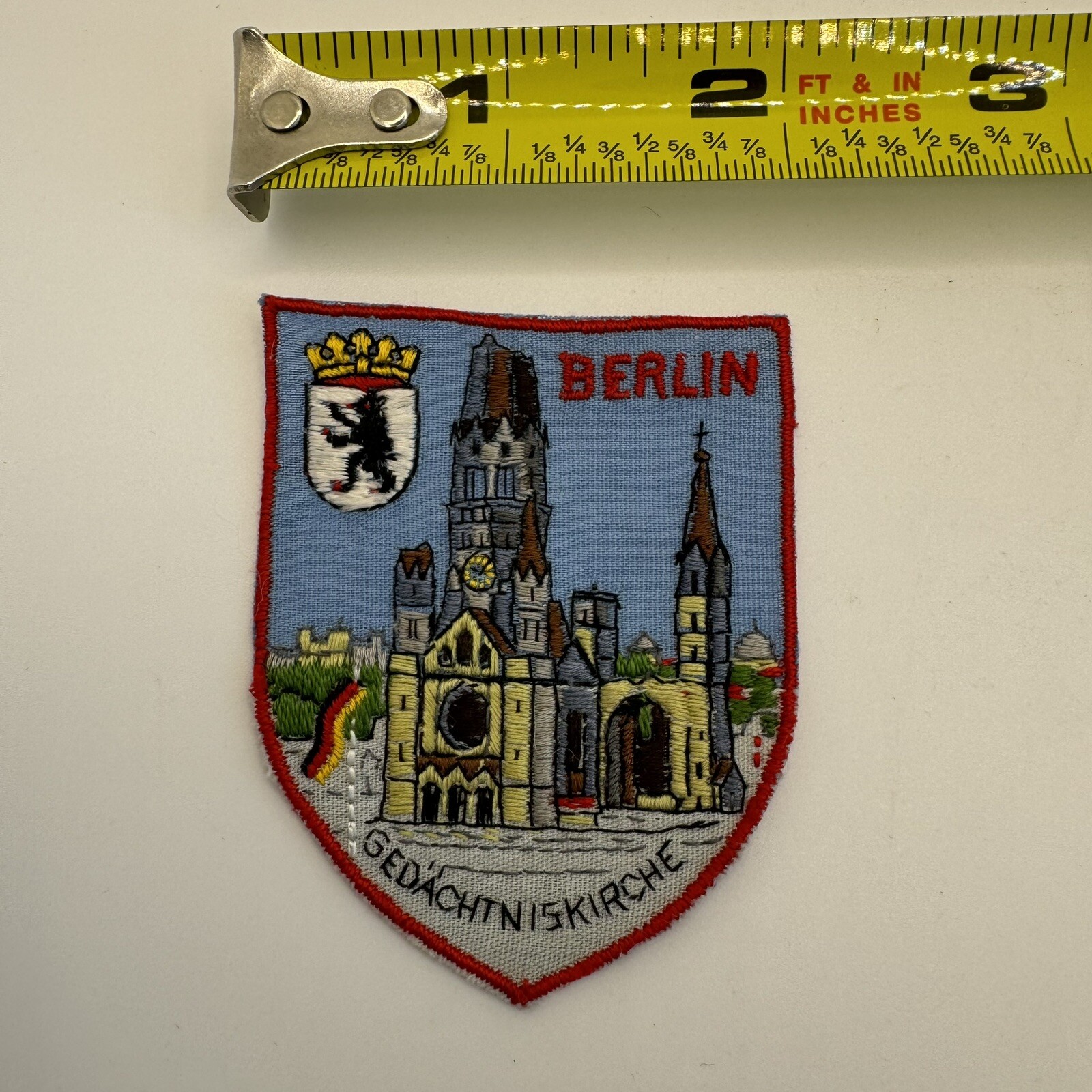 Berlin GEDICHTNI SKIRCHE Patch