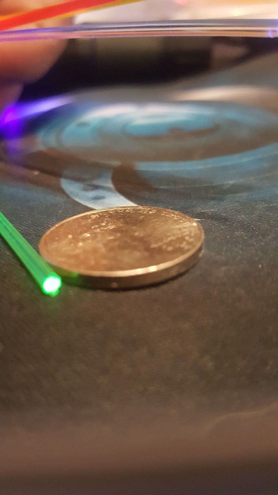 High Visibility 2mm/.080" Fluorescent Fiber Optic replacement rods for Guns