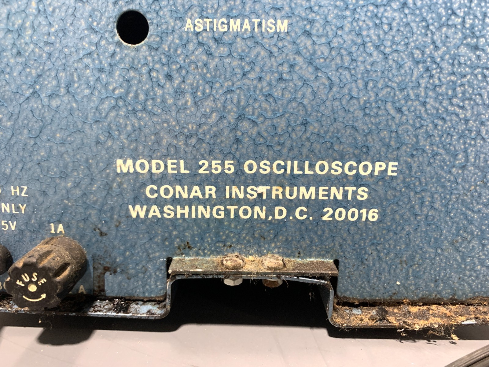 Vintage CONAR Model 255 Solid State Oscilloscope 50/60HZ 115V Tested