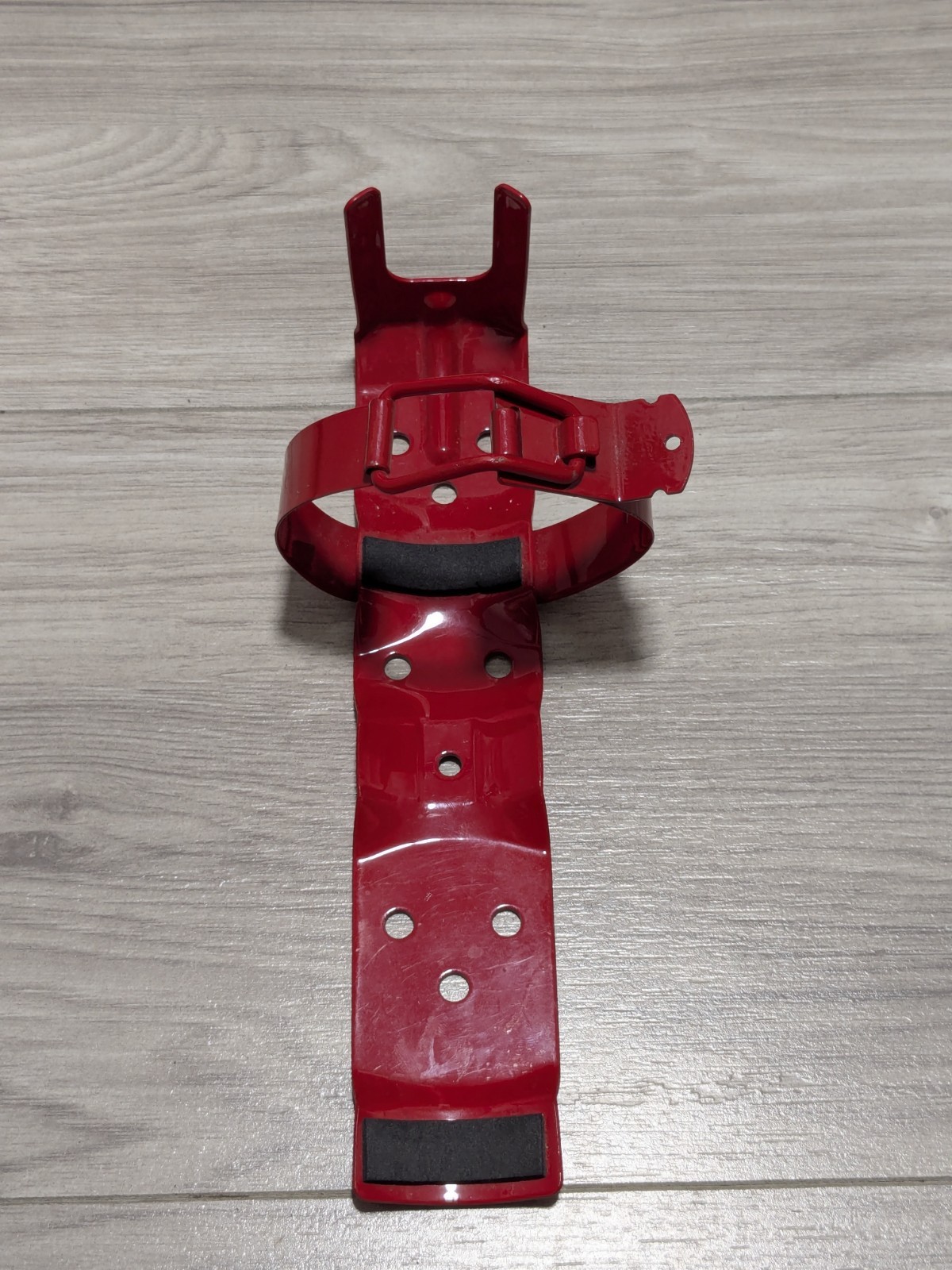 Fire Extinguisher Bracket 2.5lb. Standard Vehicle Mount in Red