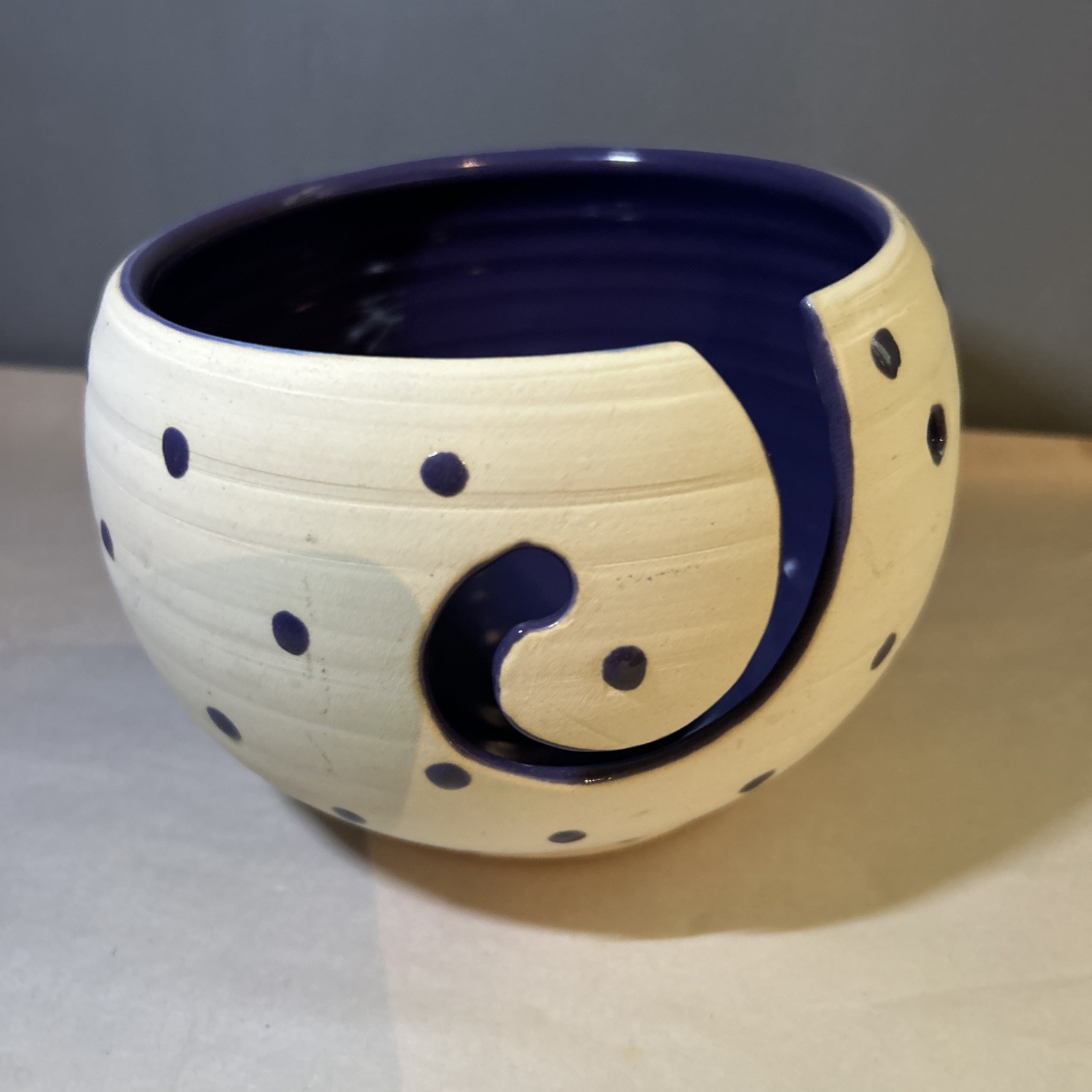 Pawley Studios Hand Thrown Ceramic Yarn Bowl