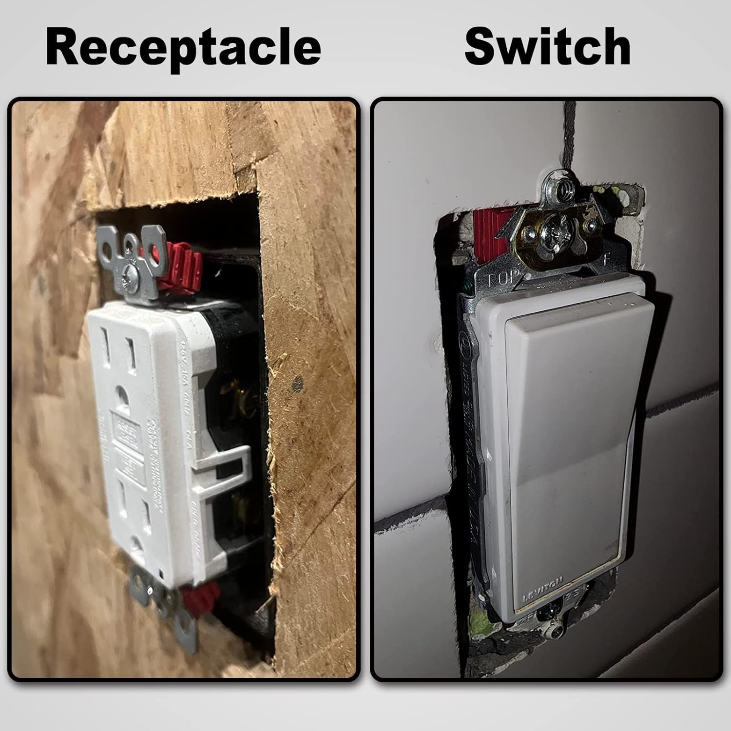 Outlet Spacers for Electrical Box | Switch and Receptacle Spacers