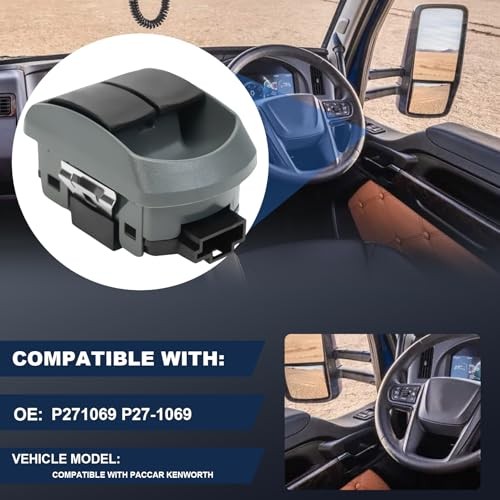 Window Switch P27-1069 P271069 Dual Power Window Switch Fit for Paccar