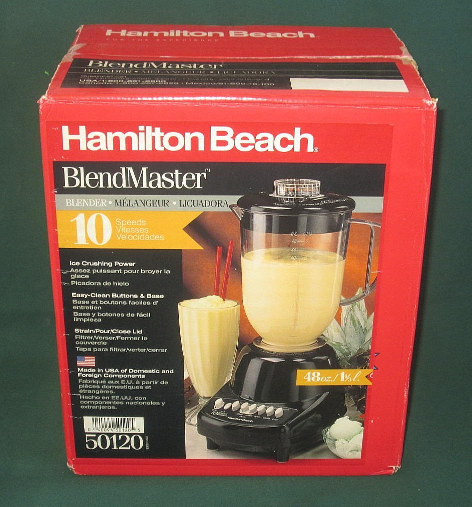 New in Sealed Box Hamilton Beach BlendMaster - 10 Speeds - Model 50120