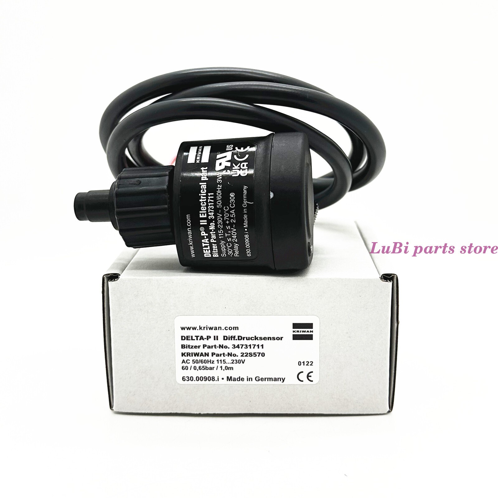 New Compressor Oil Pressure Differential Switch for BITZER DELTA-PII 34731711