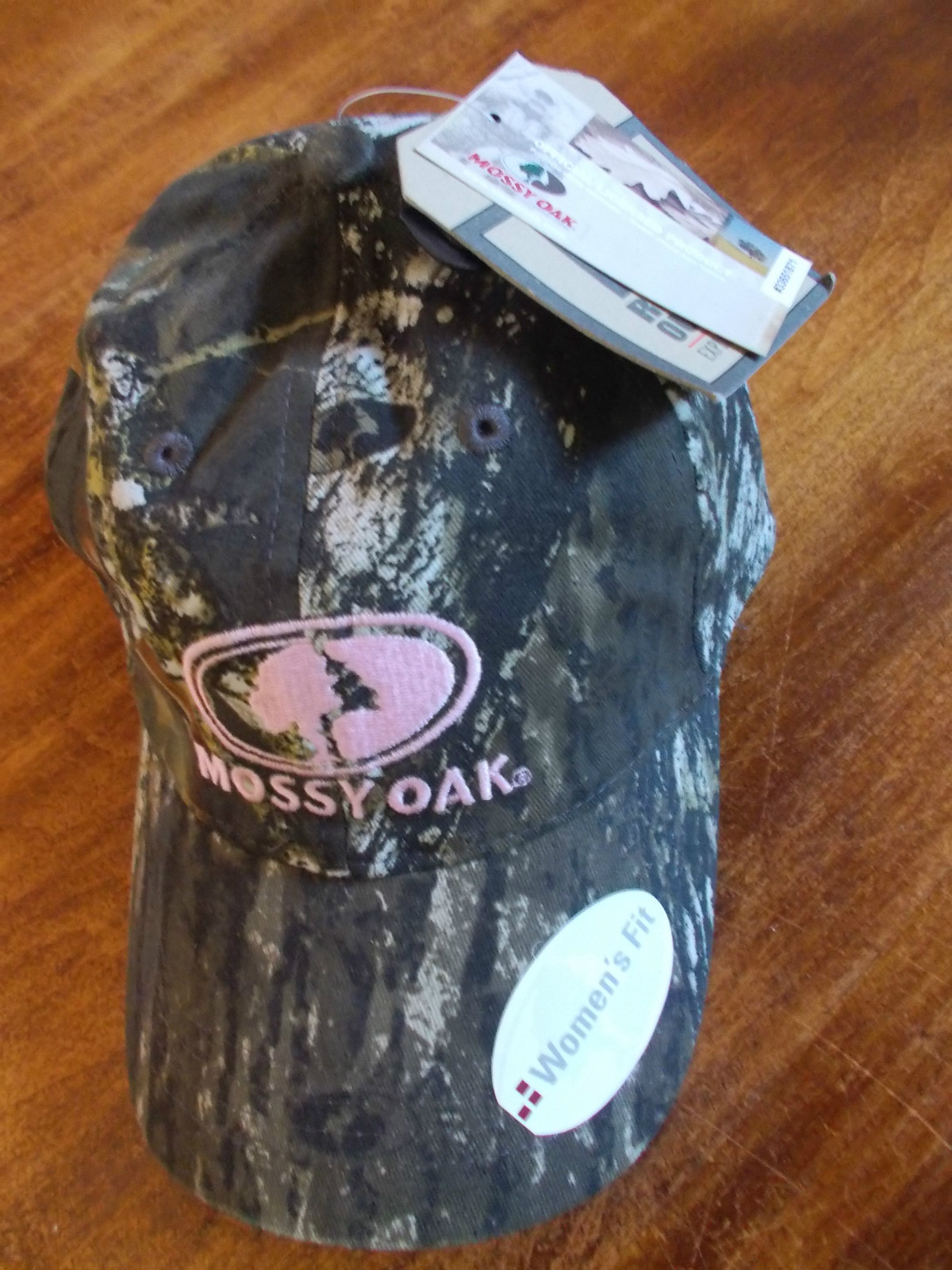 NEW NWT Mossy Oak Breakup Hat Cap Pink Camouflage Camo Hunting Russell Womans