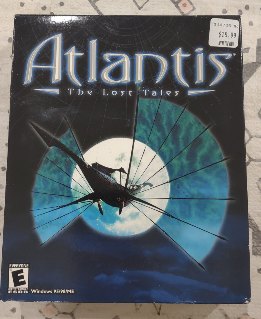 Atlantis The Lost Tales Big Box PC ONLY