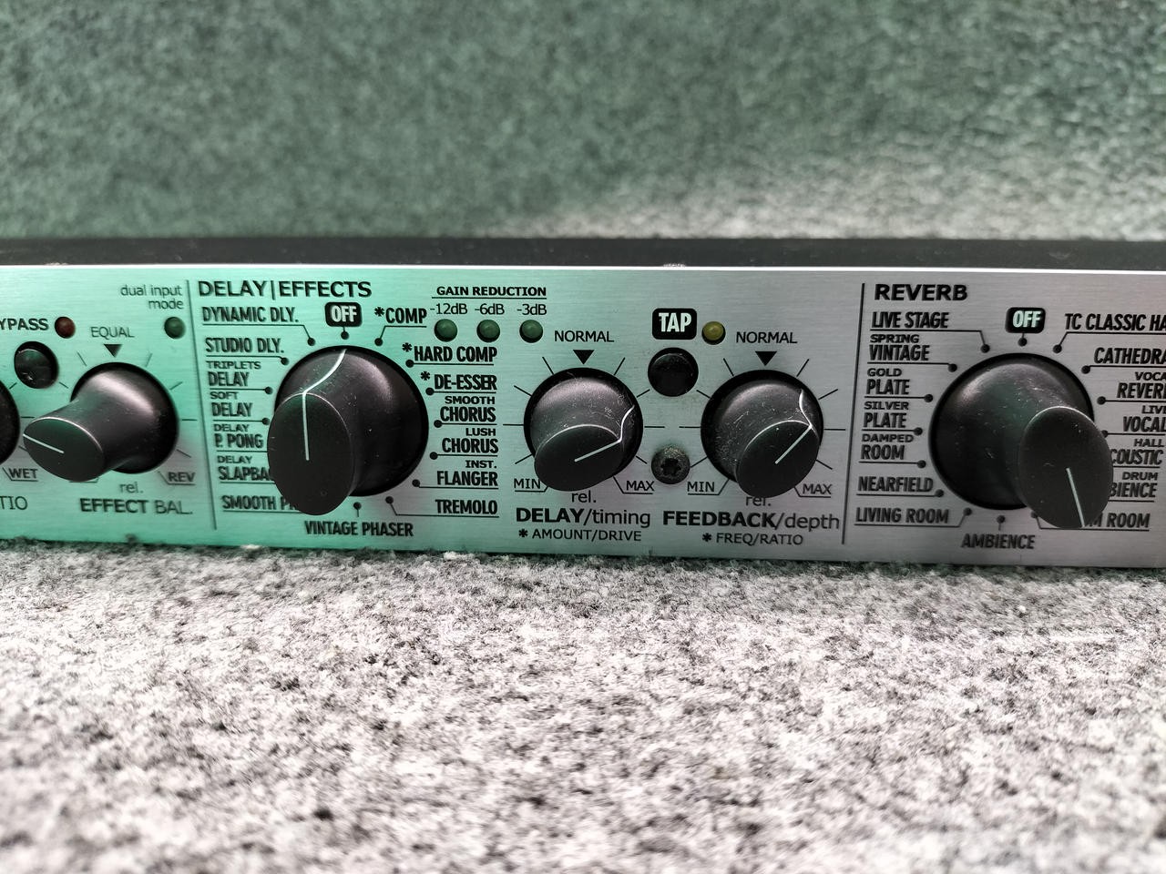 TC Electronic M350 Dual Engine Reverb Multi Effects Processor Tested Japan