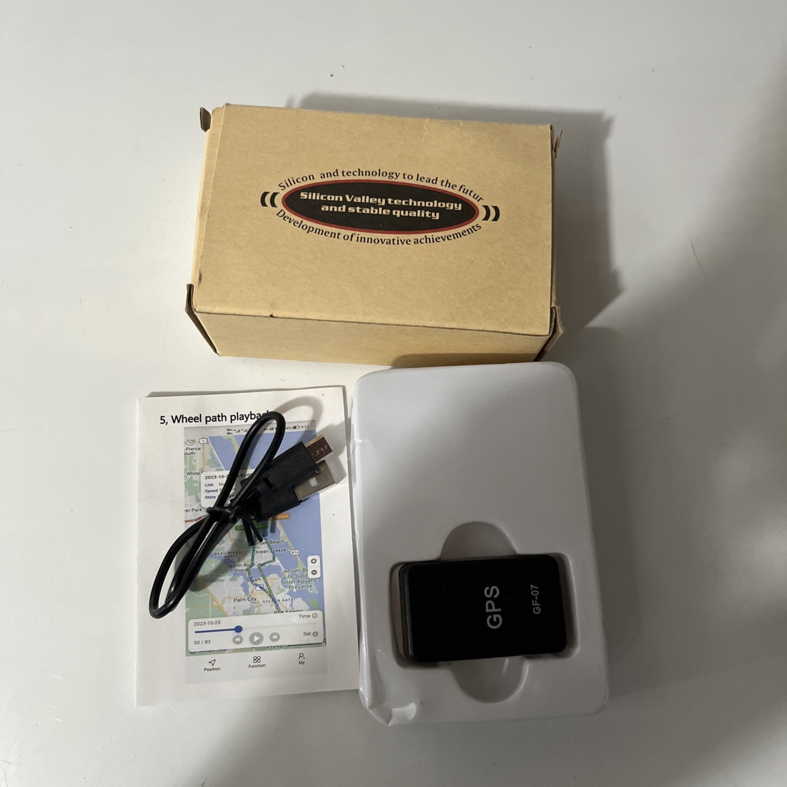 Magnetic GF07 Mini GPS Real Time Car Locator Tracker GSM/GPRS Tracking Device