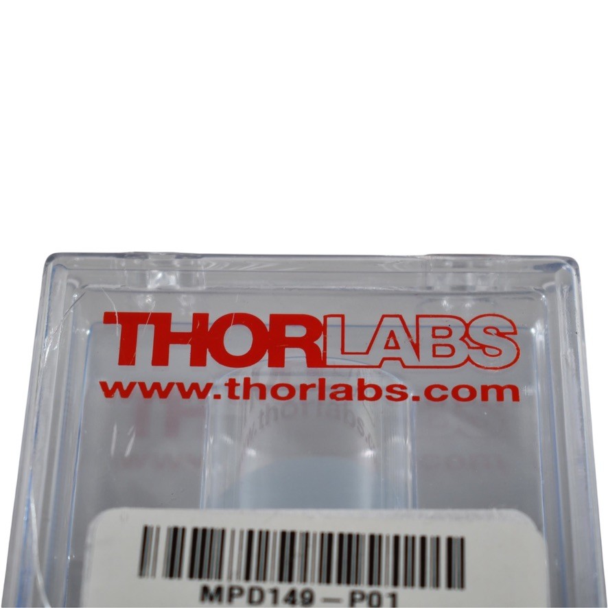 NEW Thorlabs MPD229H-M03 90 Off Axis Parabolic Mirror Bare Gold 3mm Hole 50 8mm