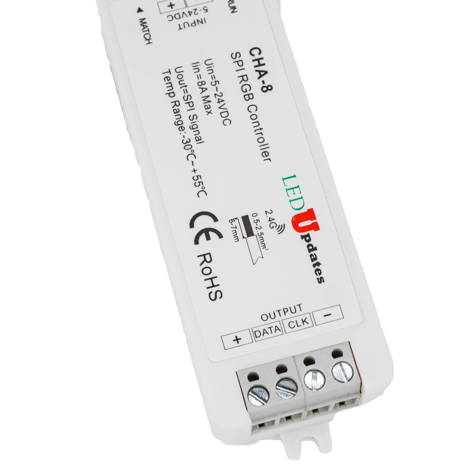 LEDupdates LED Light Chase effect controller SPI for LED Strip module 12v 24v