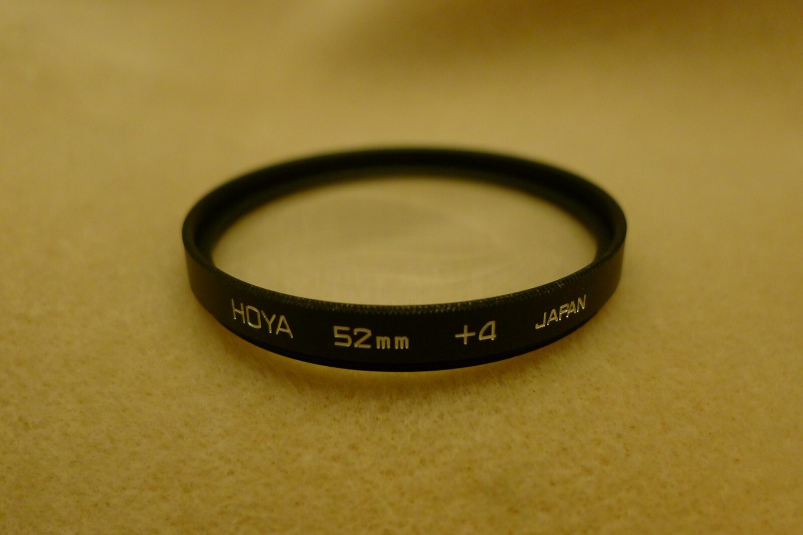 HOYA Close-up Lens +4 Magnification 52mm Japan