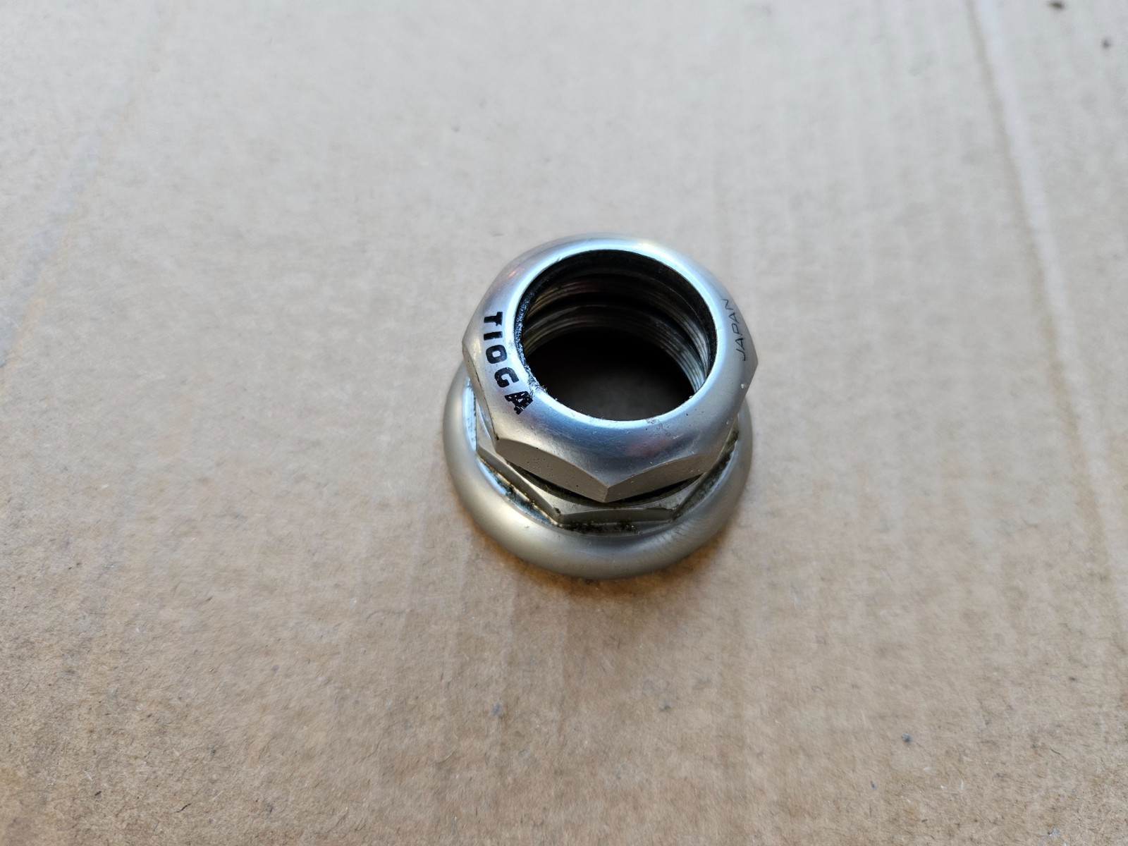 Vintage 90s Tioga 1" Threaded Headset Silver *top part only* made in Japan