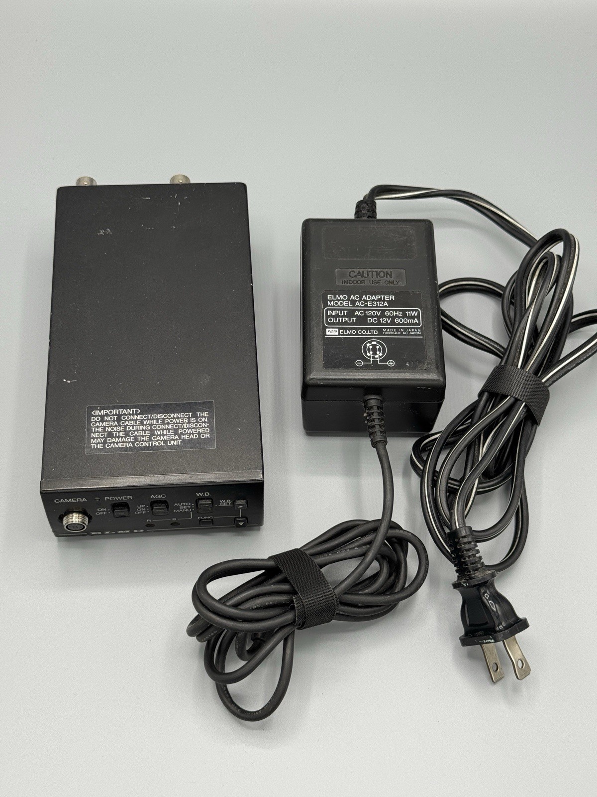 Elmo CC431E Digital Micro Inspection Remote Head Camera Control Unit, 12VDC