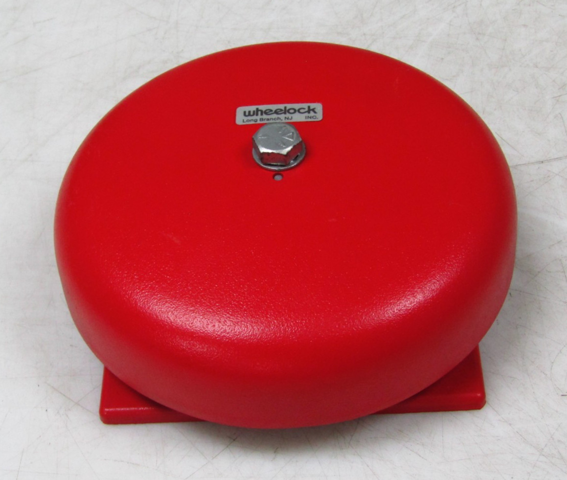 🙌 WHEELOCK 0.02-0.04 AMP RED MOTOR BELL 18-31 VDC MB-G6-24