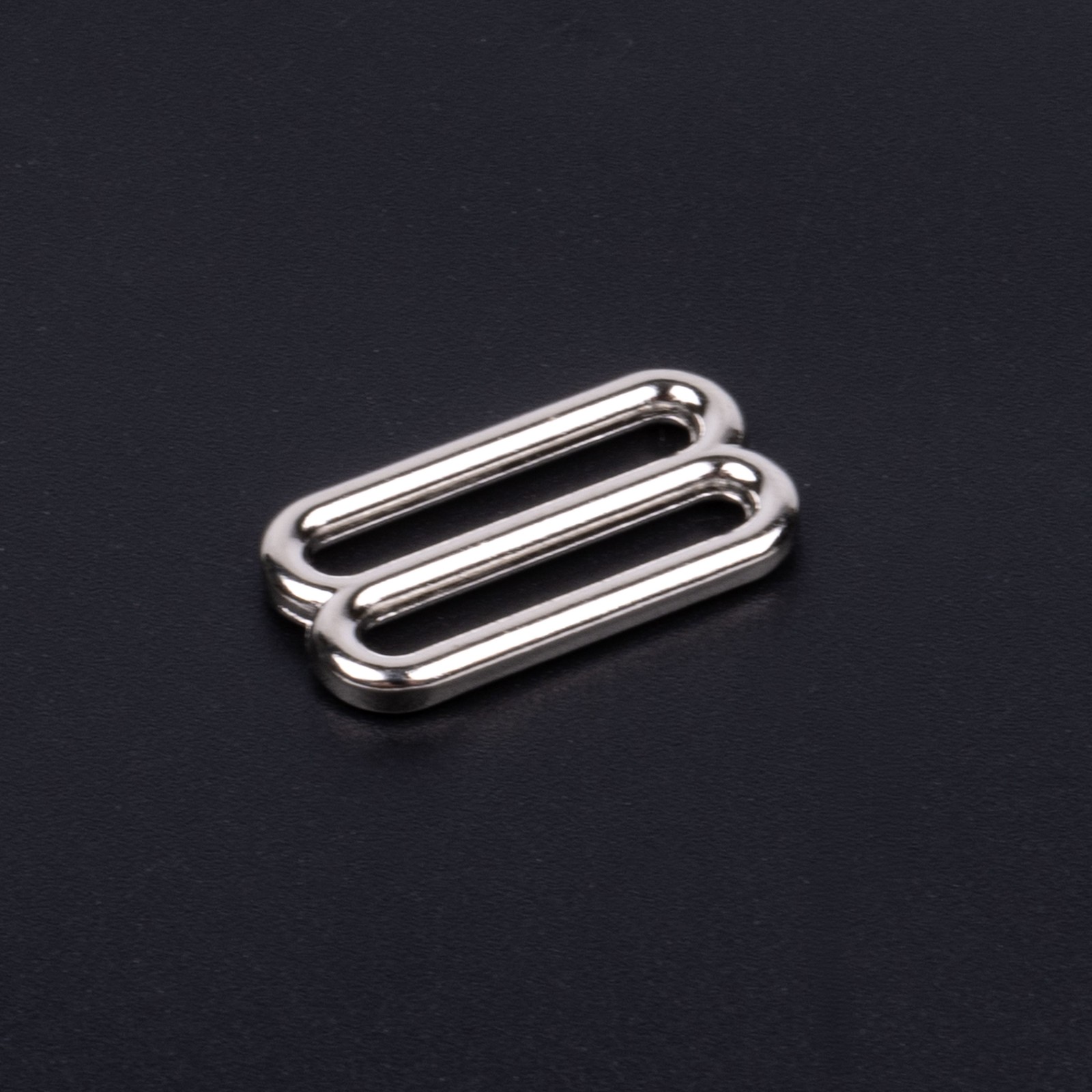 Country Brook Design® 3/4 Inch Narrow Mouth Metal Round Triglide Slides, 25 Pack