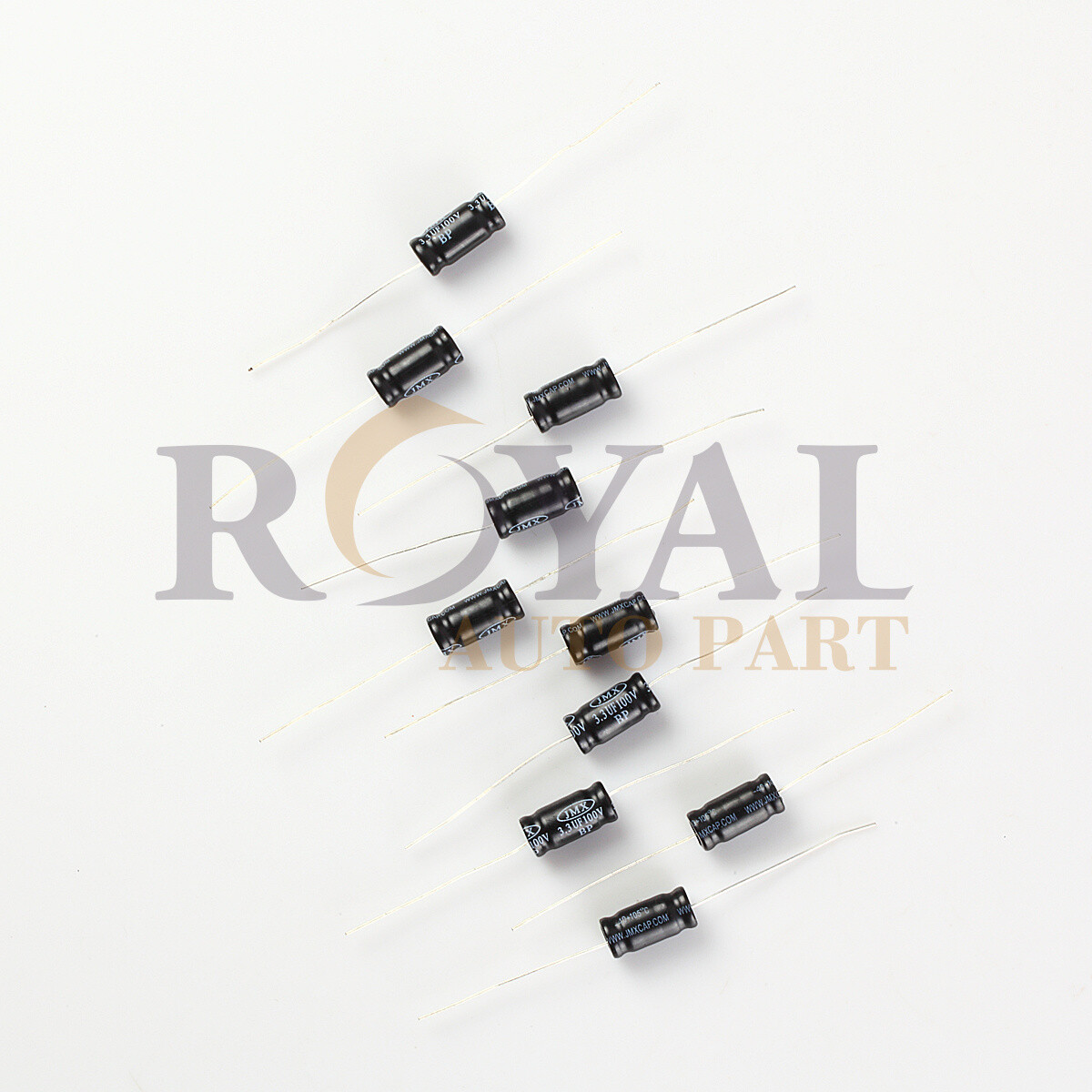 10pcs Non-Polarized Electrolytic Audio Capacitor 3.3uF 100V Free shipping