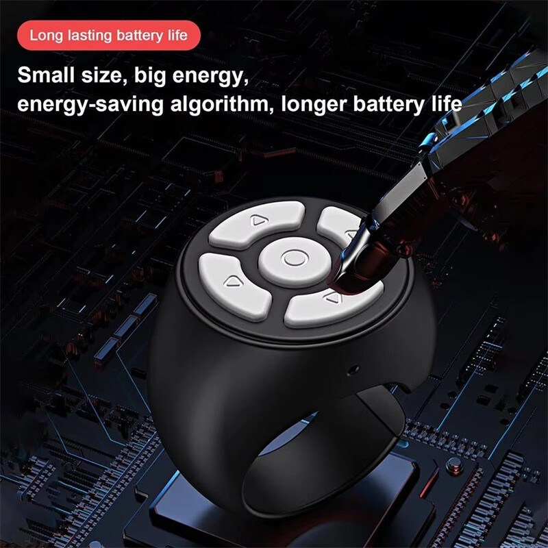 Fingertip Wireless Bluetooth Remote Control Turner Scrolling Remote Control Page