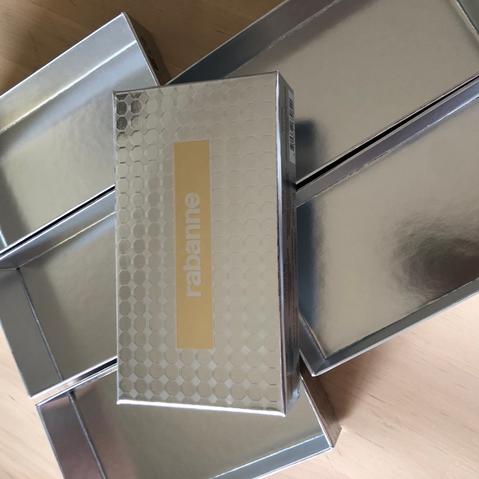 Rabanne Silver Organizing Tray - 3.25 x 6.25 - 10 pcs