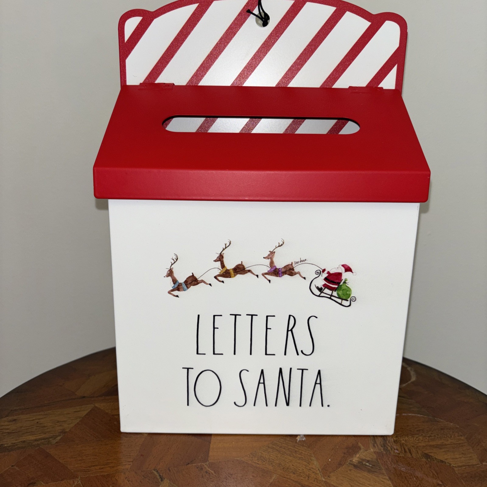 Rae Dunn “Letters To Santa.” Metal Hanging Mailbox ~ NWT