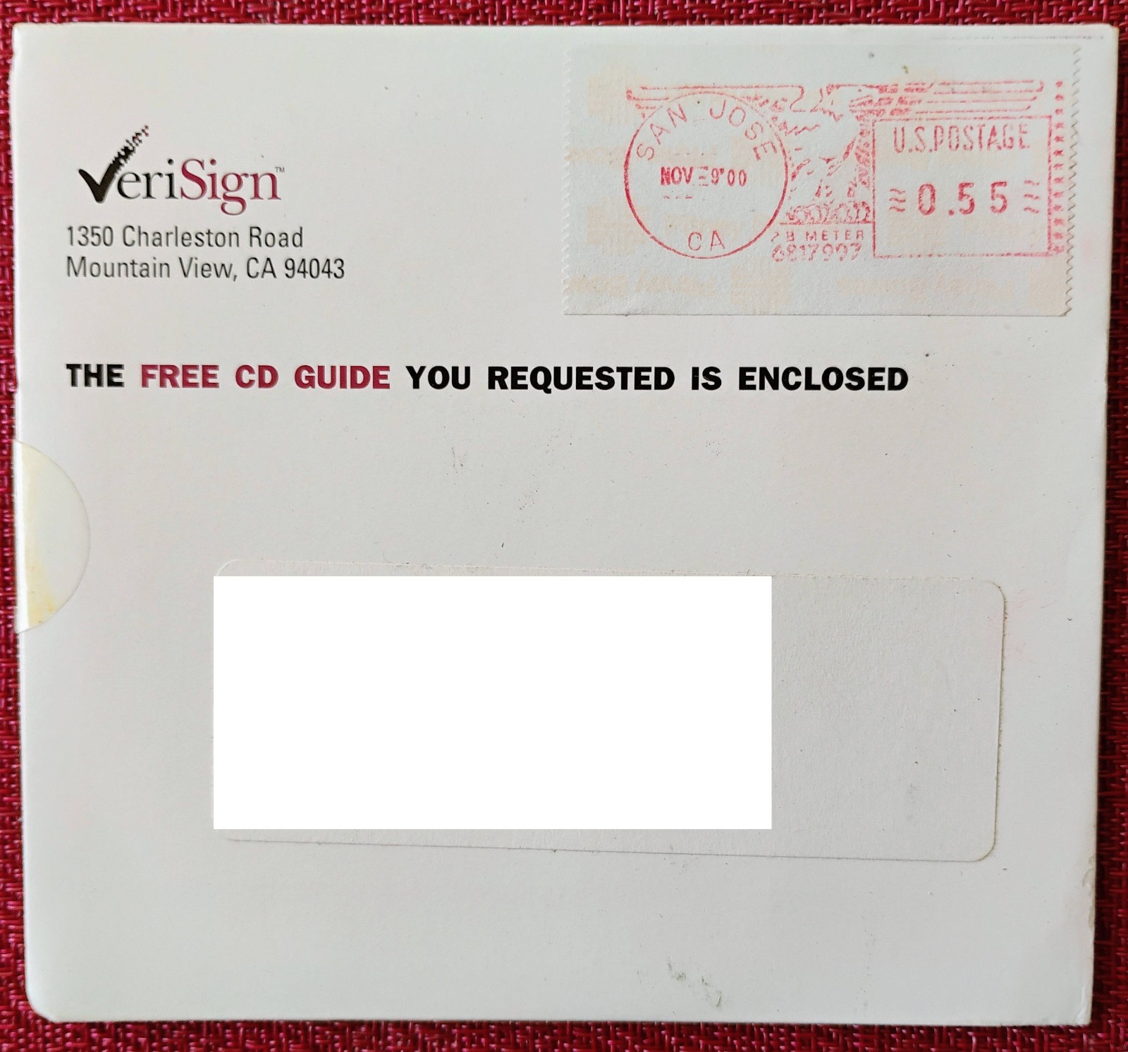 VeriSign on CD