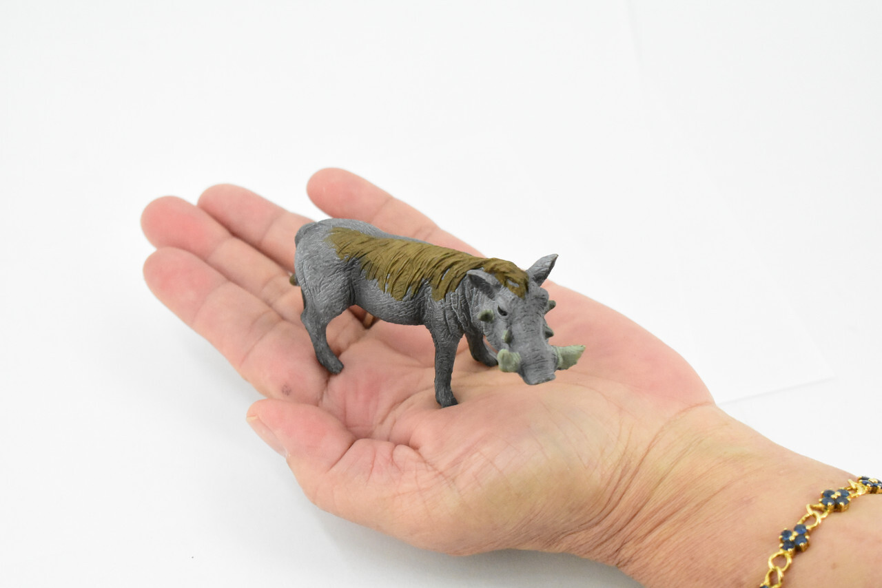 Warthog, Realistic Toy Figure, Model, Replica, Kids, Gift, 4" CH261 BB123