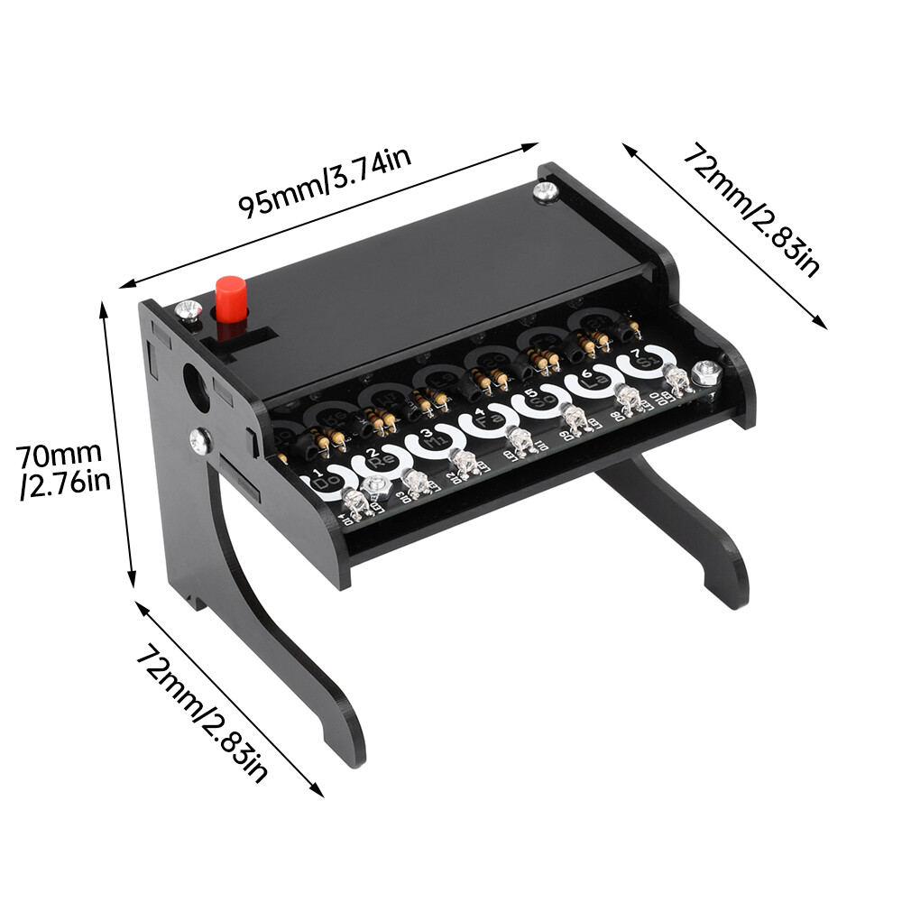 51 Microcontroller Stringless Optoelectronic Piano DIY Keyless Qin Welding Kits