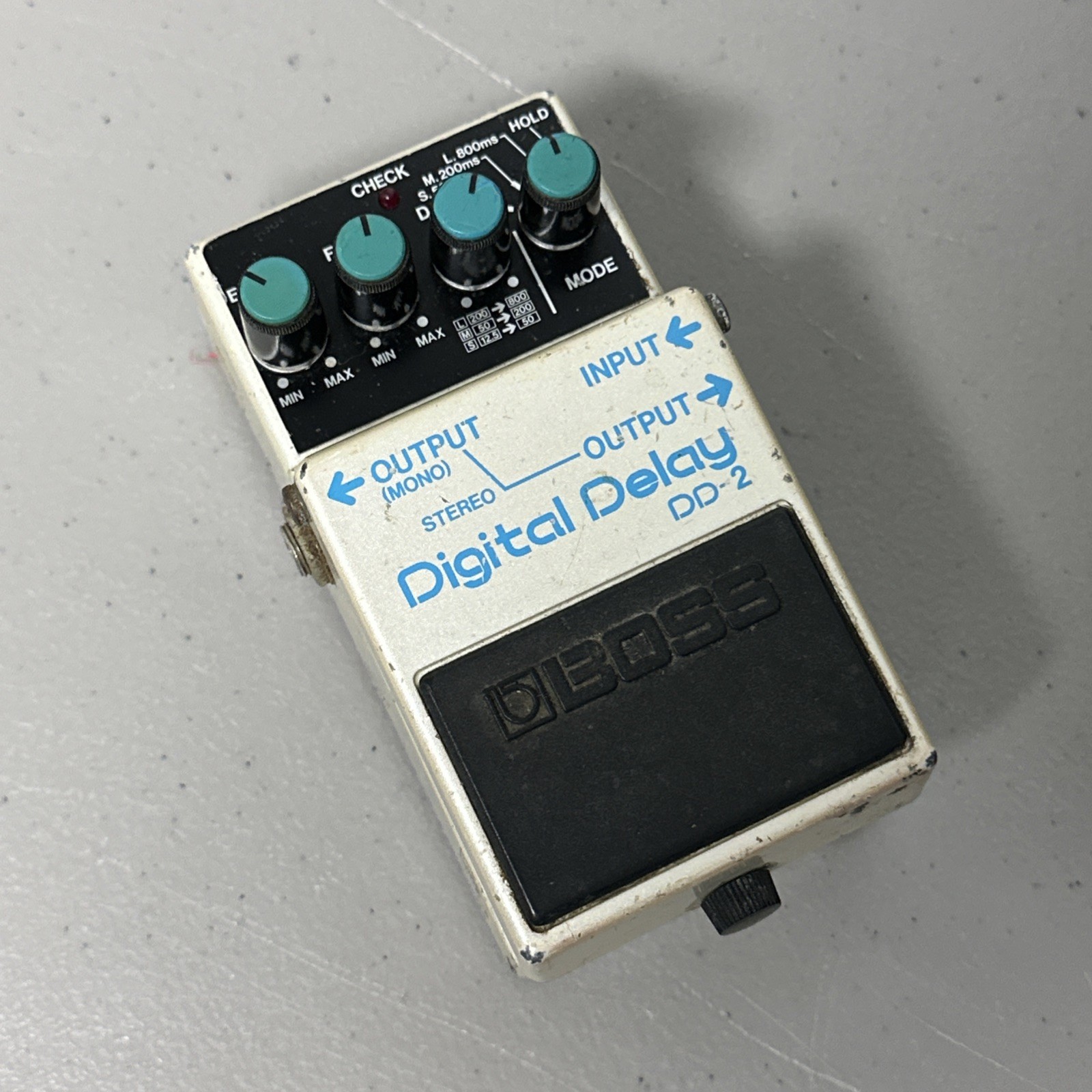 Boss DD-2 Digital Delay Guitar Effect Pedal MIJ Vintage 1985