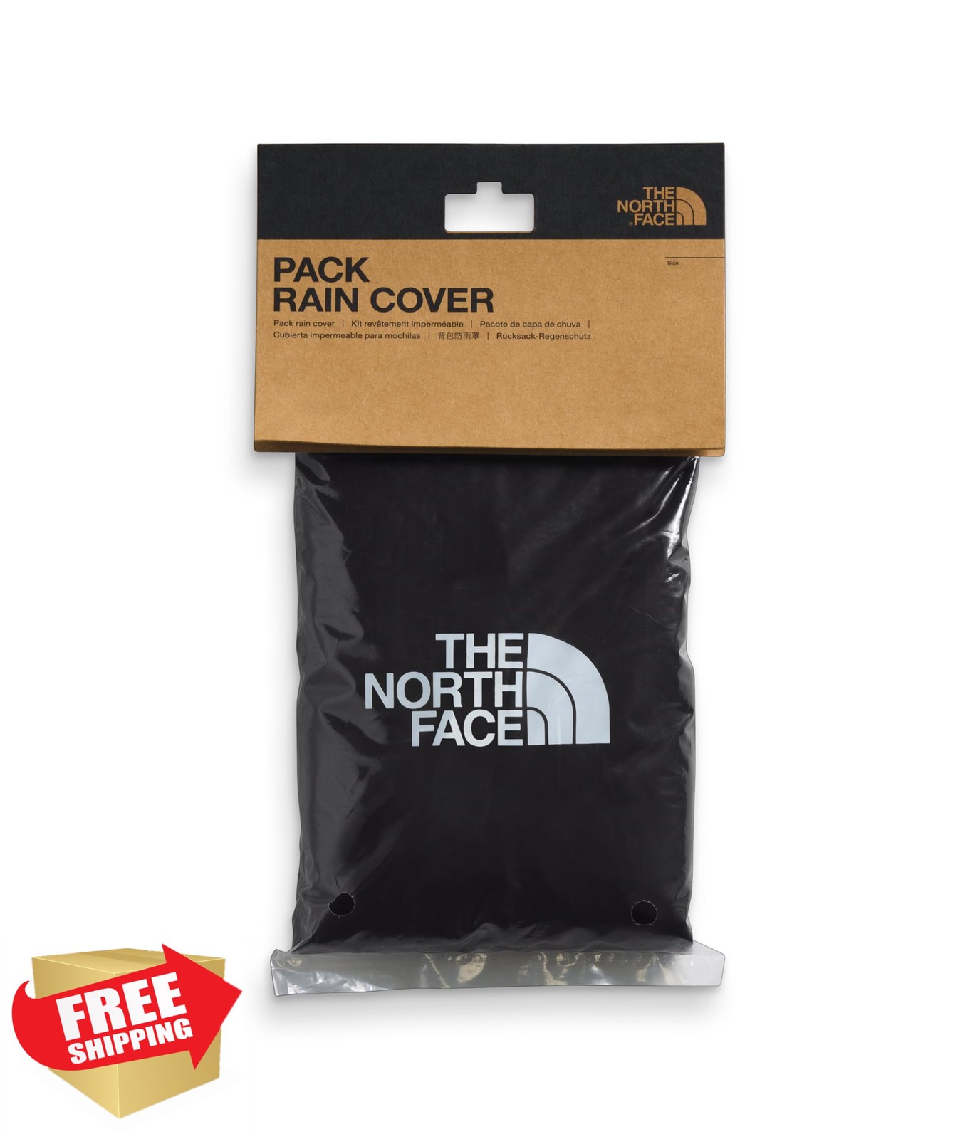 The North Face Backpack Rain Cover Large Waterproof Packable