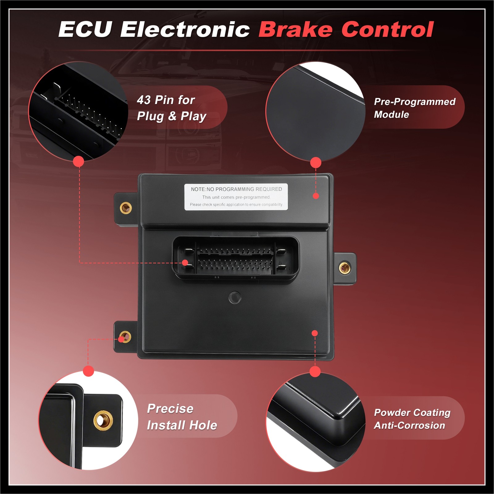 20791897 Trailer Brake Controller Module Fit for Chevrolet Silverado for GMC