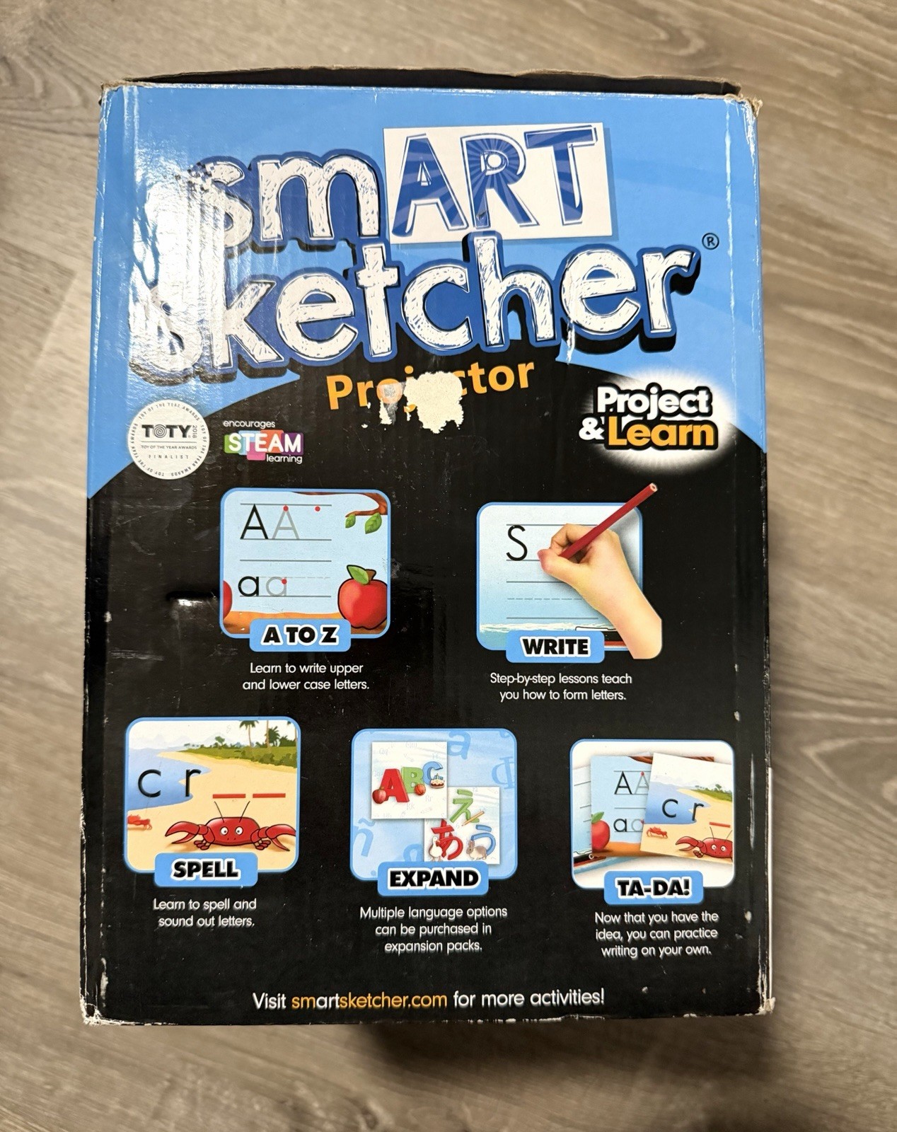 Smart Sketcher Projector SSP213 Learning and Creative Sketch Toy - New!