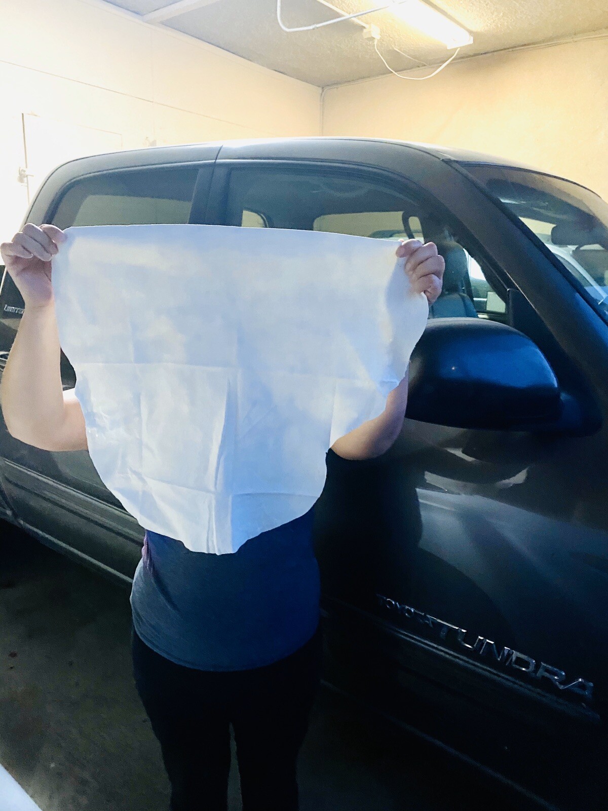 2 Pieces Natural Chamois Leather ,Gym Car,Drying Cloth Wash Towel 40 X 50 Cm