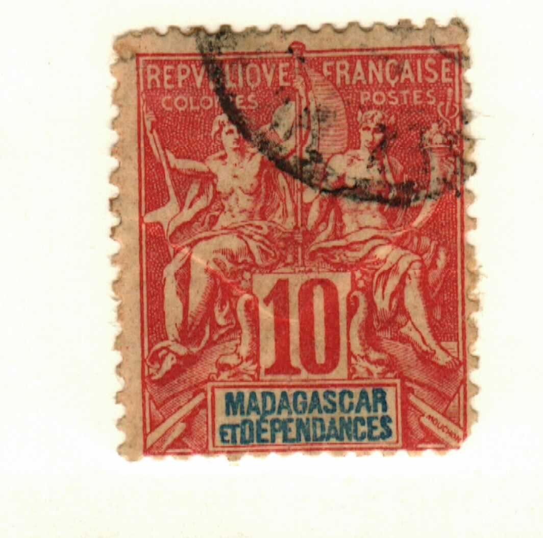 Madagascar #34 used