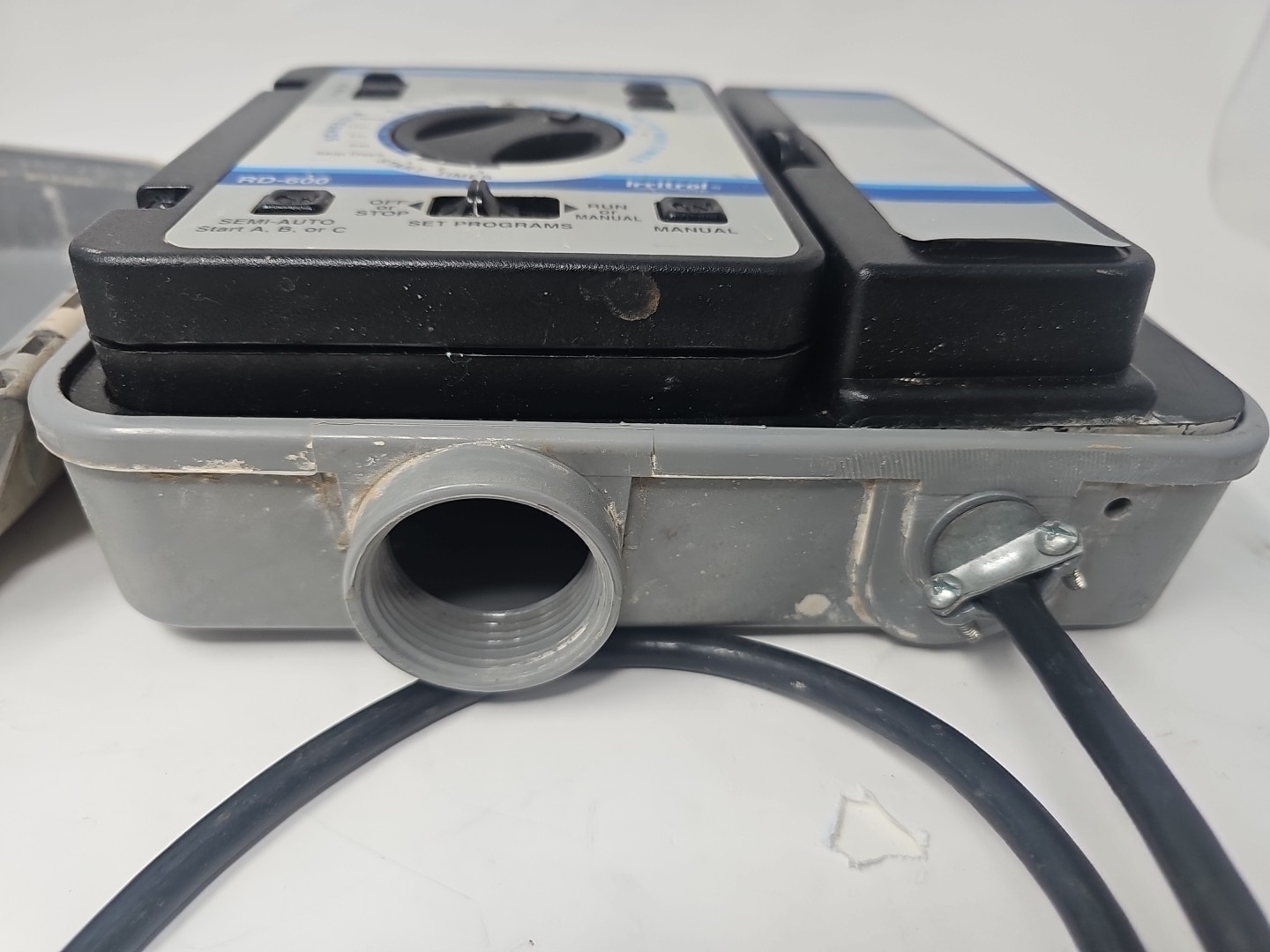 Untested Irritrol / Hardie Rain Dial RD-600 Module. Box Lock/unlock Pin Missing