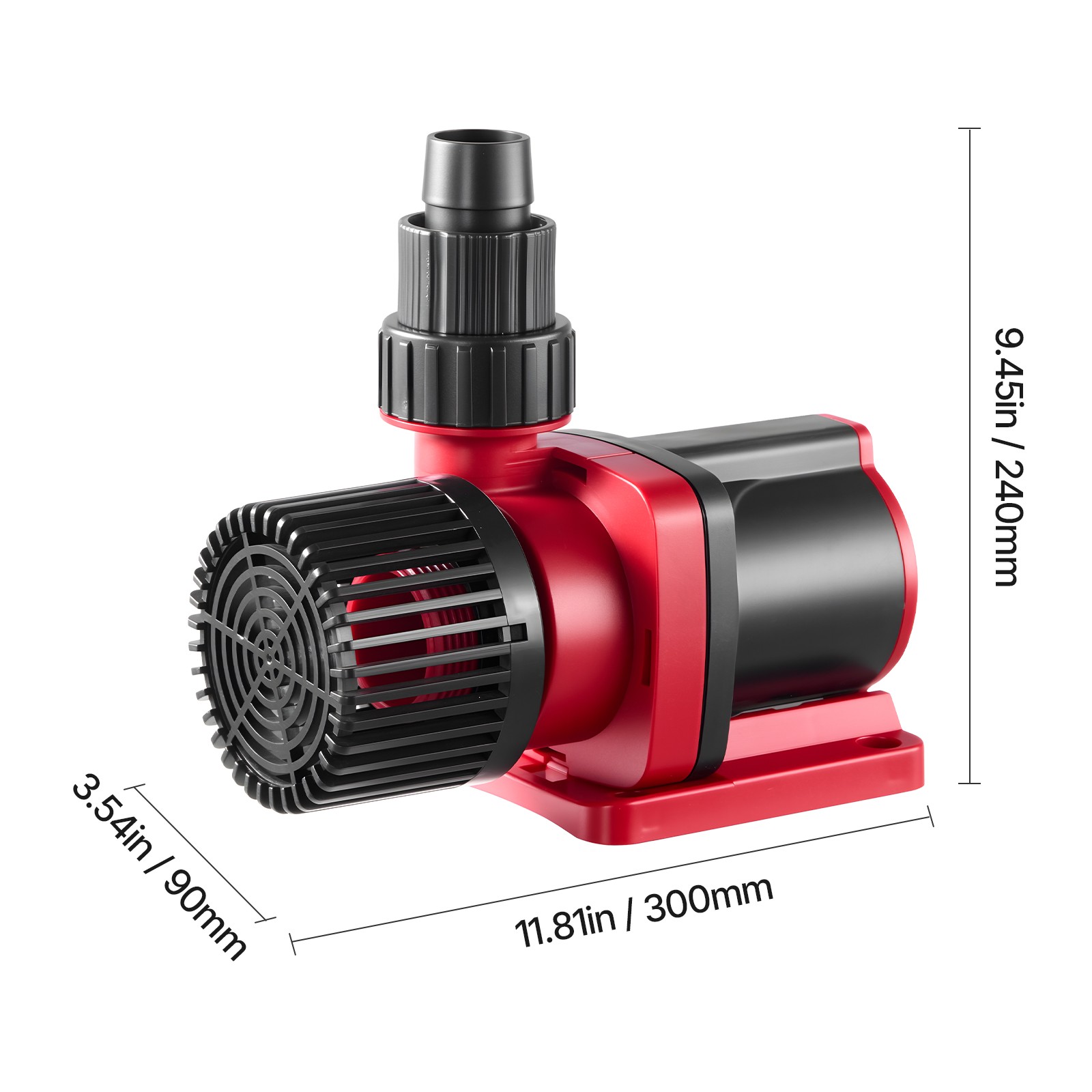 Aquarium 24V DC Water Pump with Controller 100W 2642GPH Wave Maker Return Pump