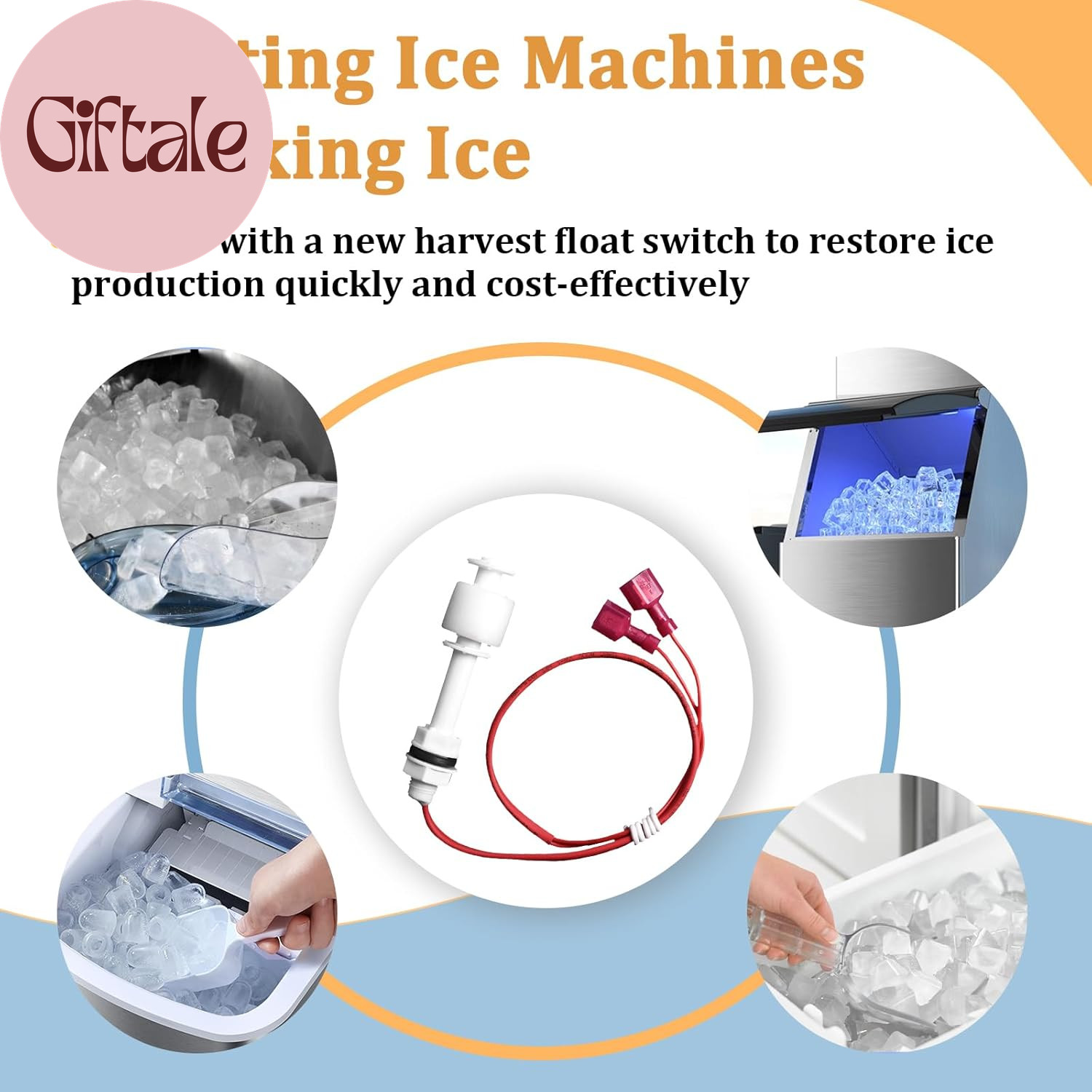 040002396 Ice Harvest Float Switch Compatible with Manitowoc Ice Machine, Fit fo