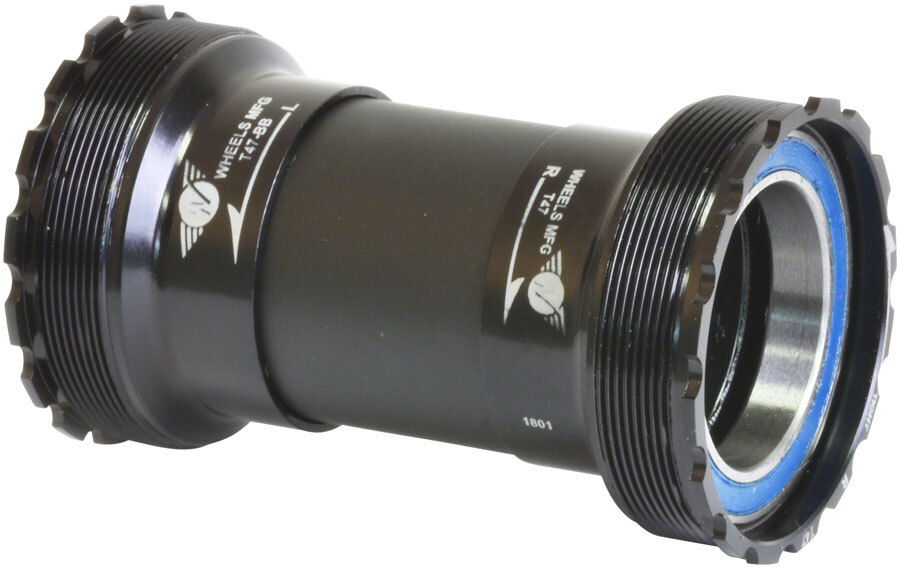 Wheels Manufacturing T47 Inboard Bottom Bracket - DUB Spindle, ABEC-3 Bearing