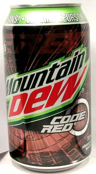 Mountain Dew Cherry Code Red FULL Canadian Dewmocracy Winner Pepsi Canada 2016