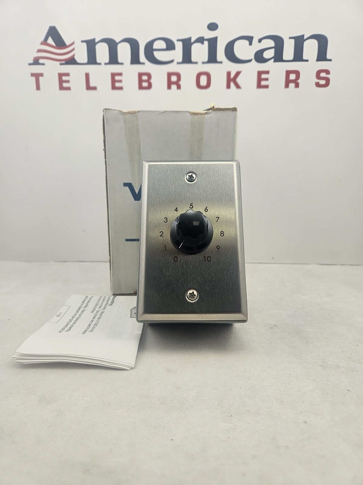 Valcom V-1092 Wall Mount Volume Control Boxes New