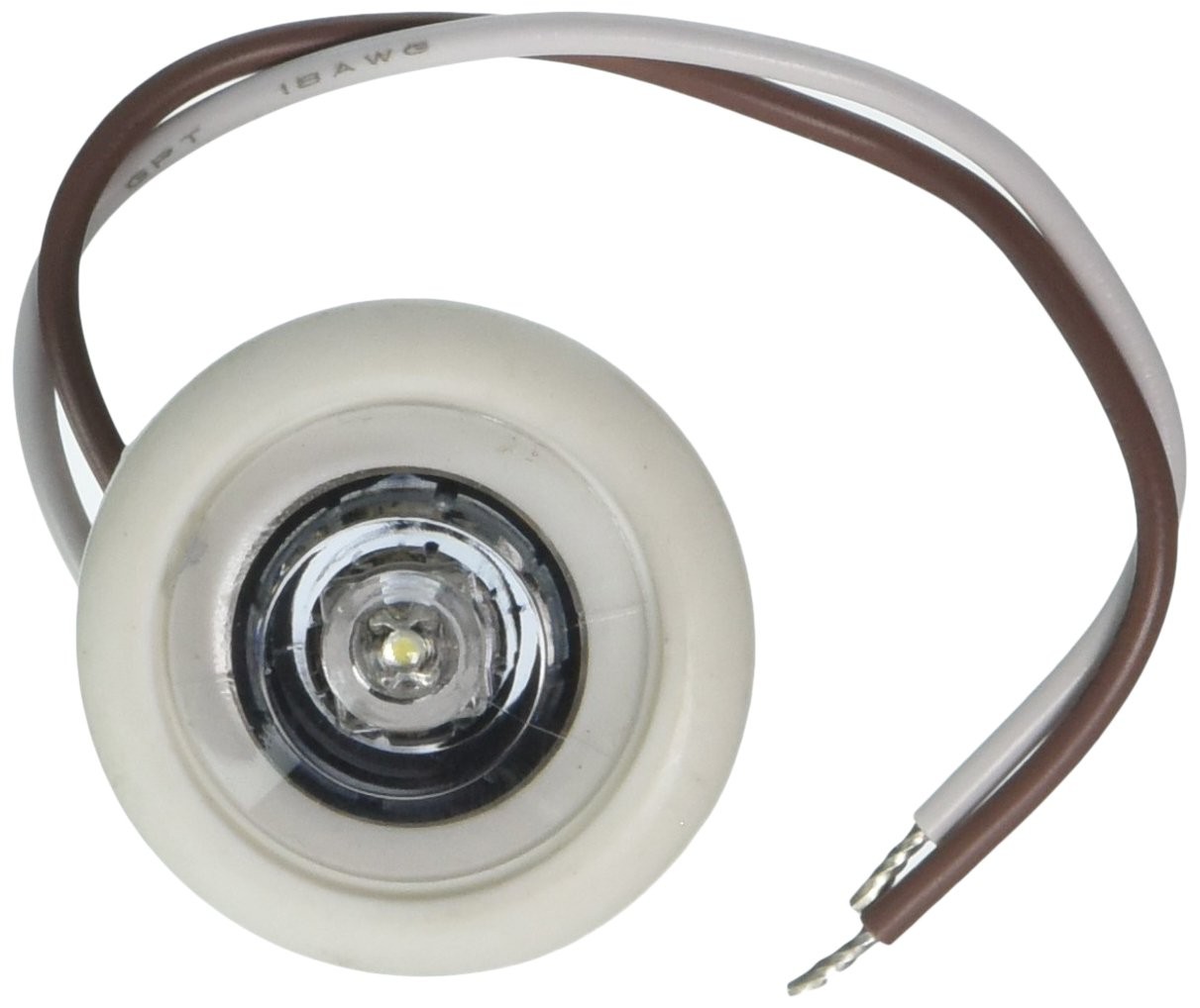 Innovative Lighting 6169250 Led Bulkhead/livewell Light "the Shortie" White Led
