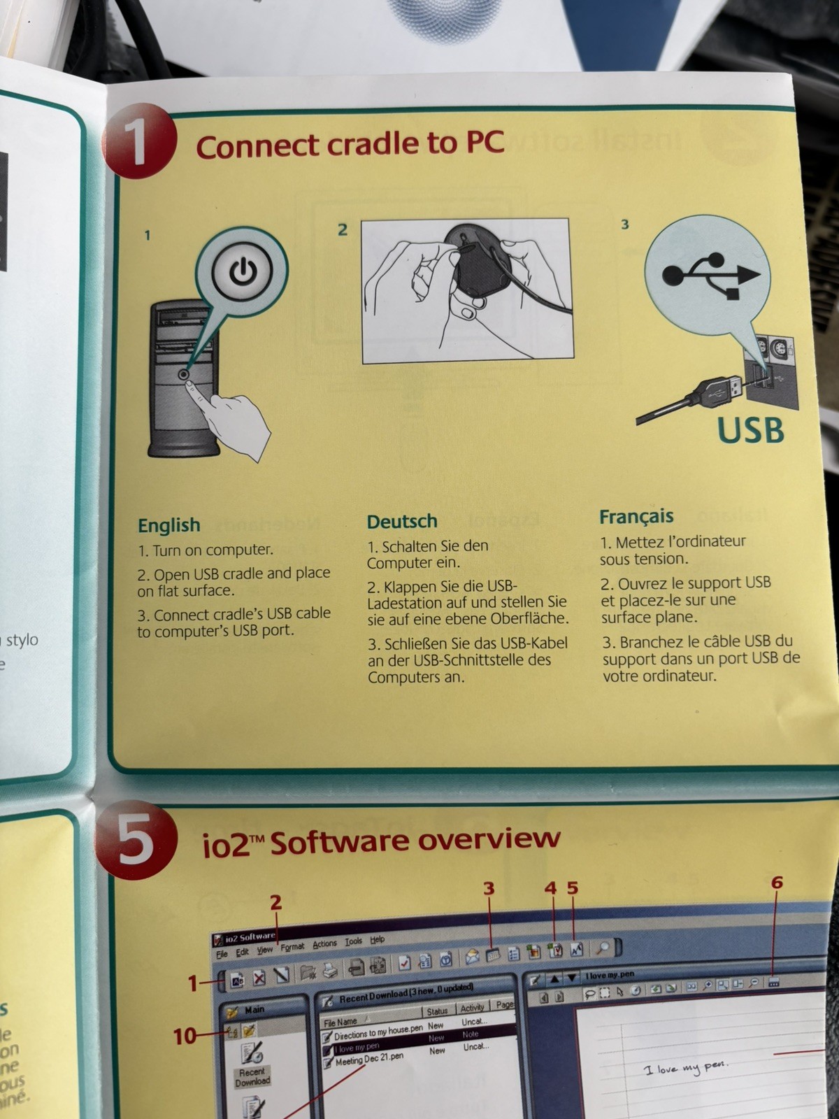 Logitech Digital Pen Writing System