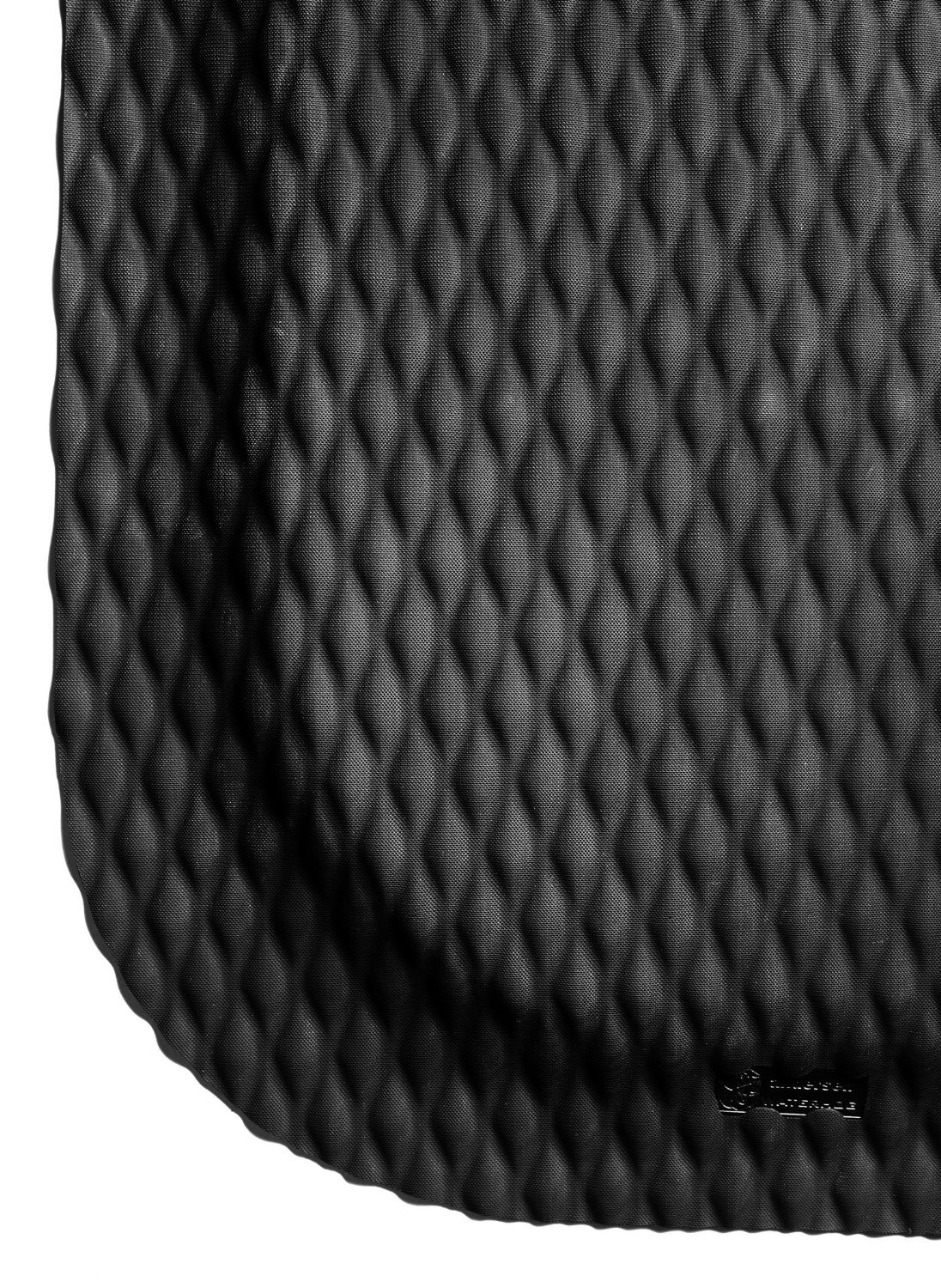 3' x 4' 7/8" Thick Black Hog Heaven Heavy Duty Commercial Anti Fatigue Mat