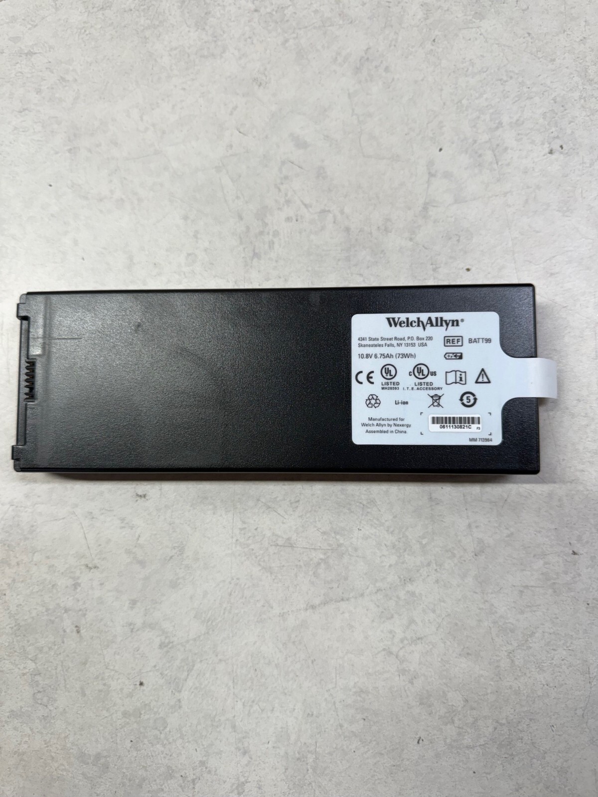 Welch Allyn Connex BATT99 (OEM) Battery