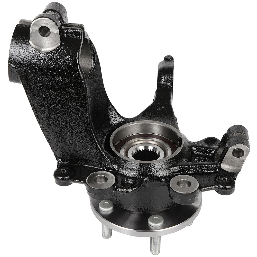 Front Left Right (2) Wheel Hub Bearing Steering Knuckle For Ford Focus 2012-2018