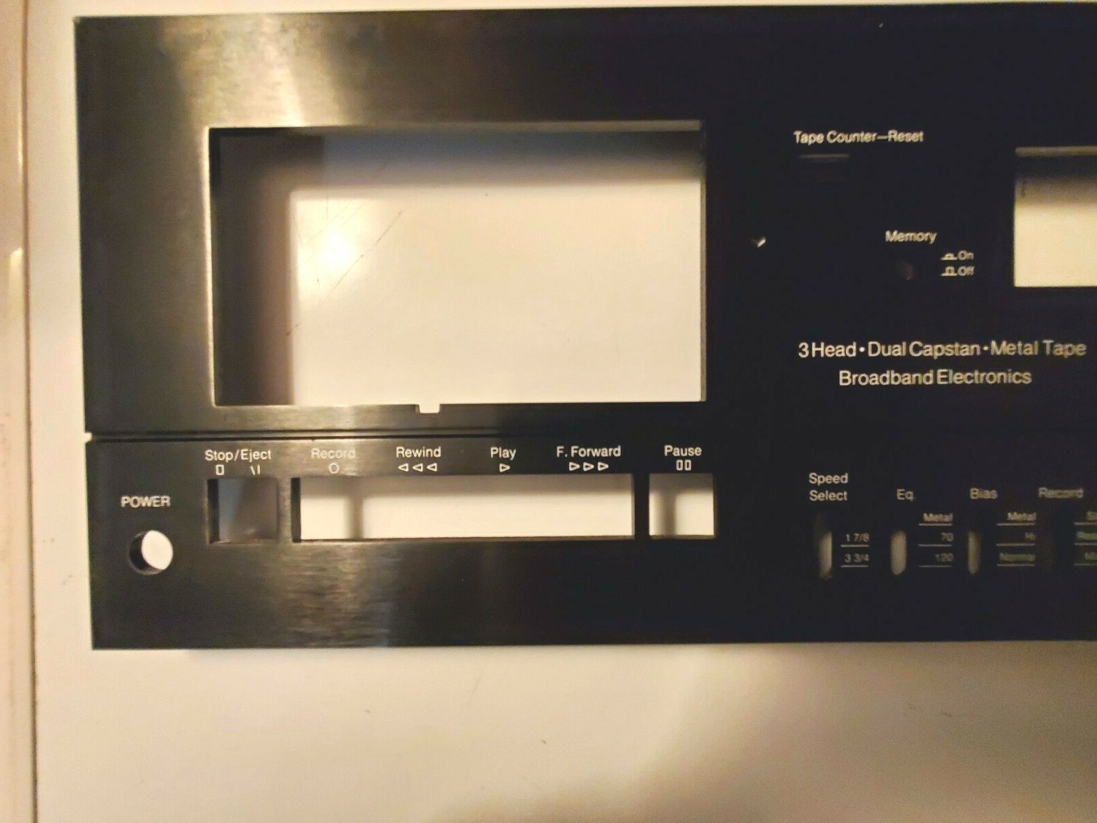 BIC T-3M Face Plate