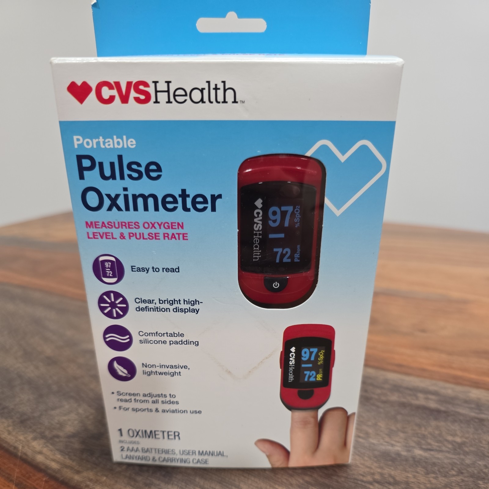 CVS 814854 Health Pulse Oximeter