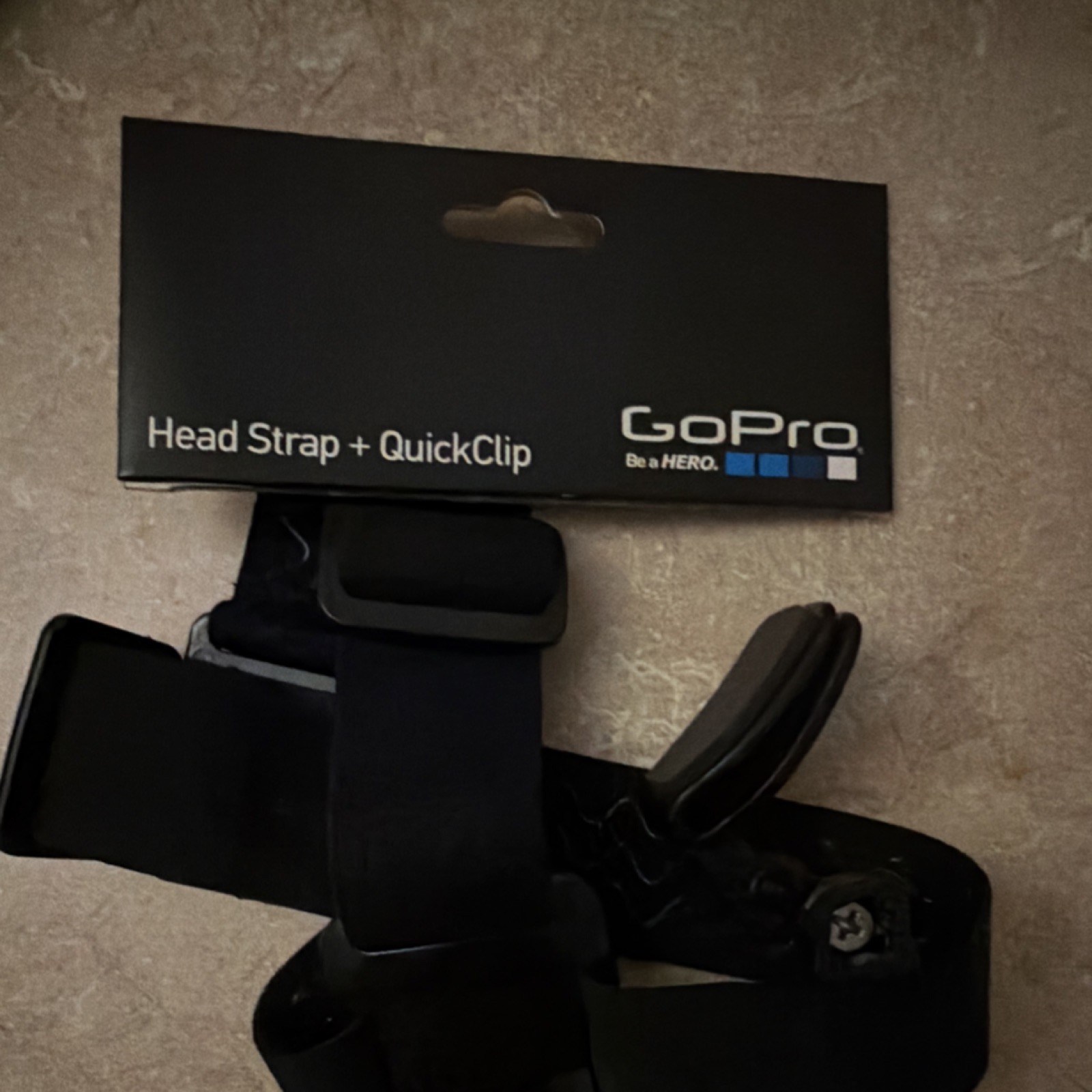 GoPro Head Strap + QuickClip Adjustable Mount for GoPro Camera Black